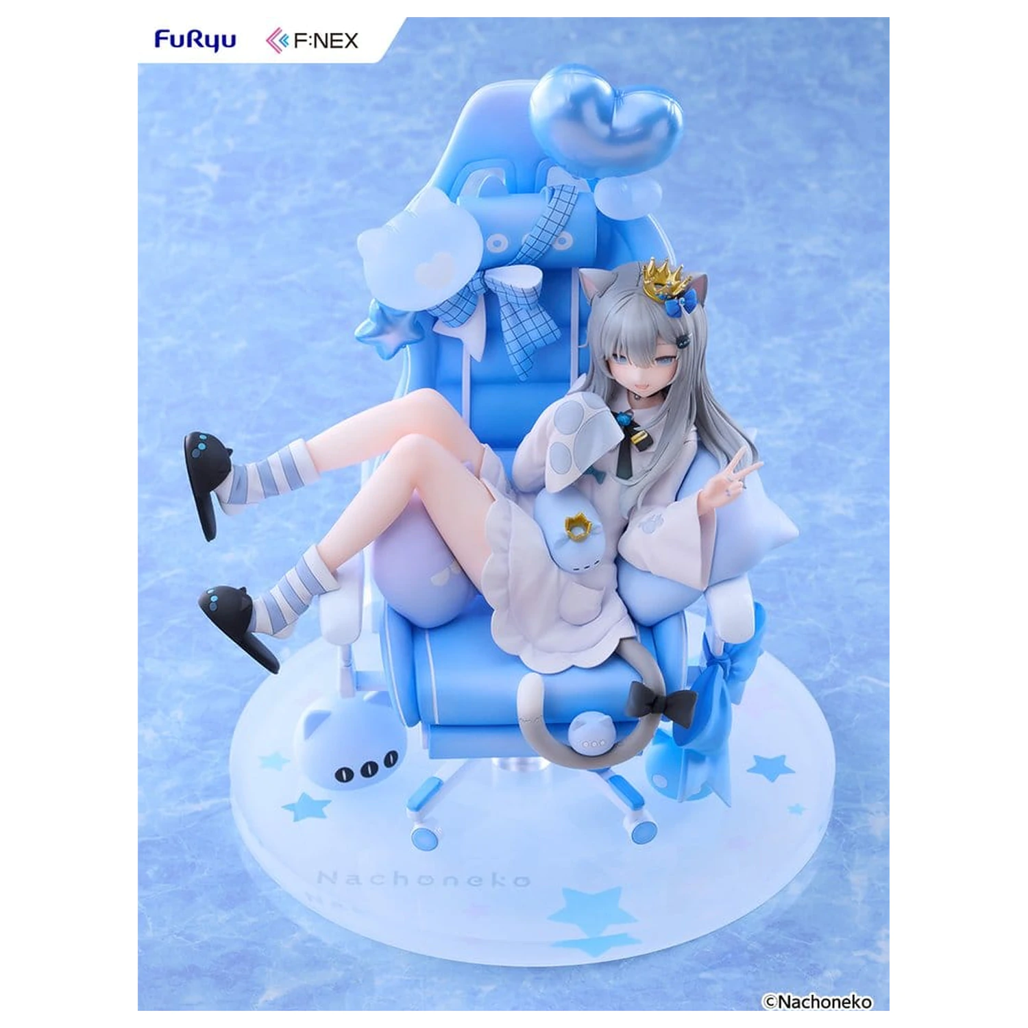 Virtual YouTuber F:NEX PVC figúrka 1/7 Nachoneko Birthday Ver. 24 cm produktová fotografia