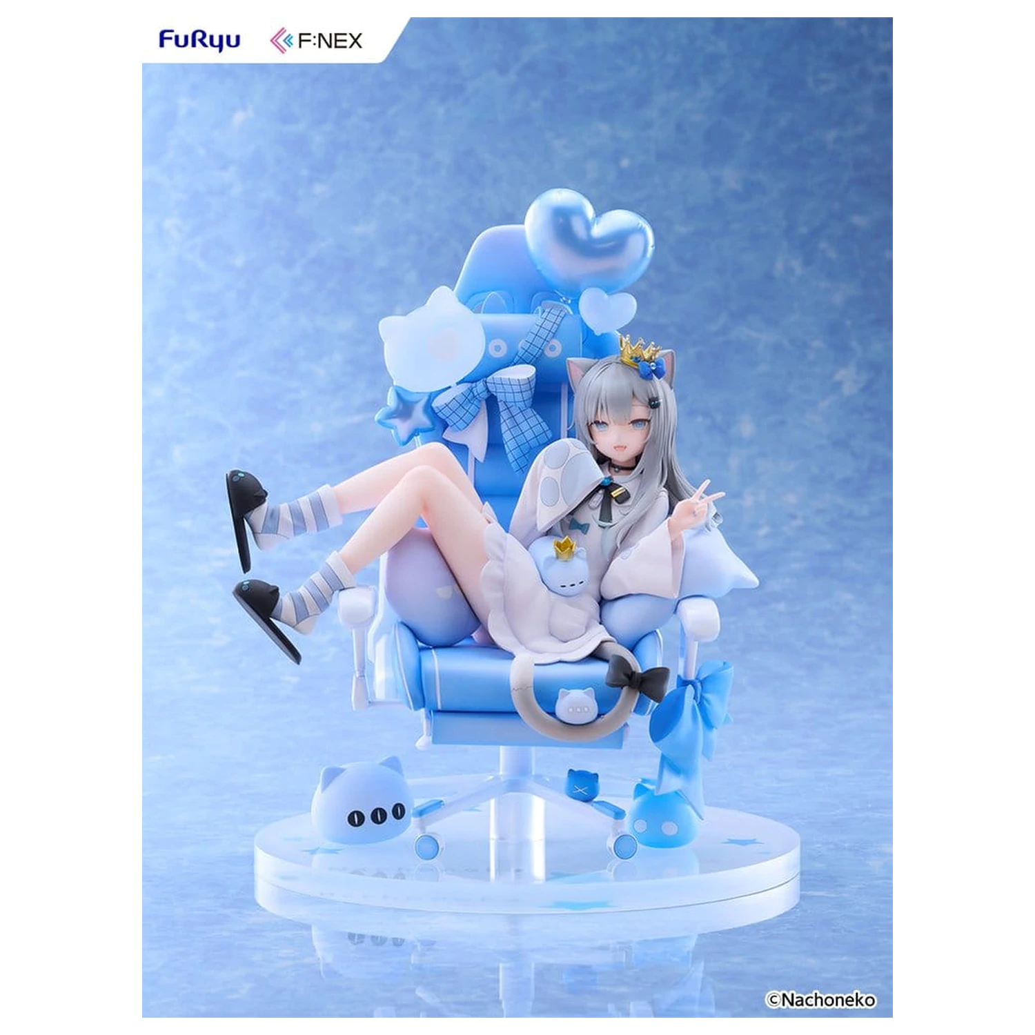 Virtual YouTuber F:NEX PVC figúrka 1/7 Nachoneko Birthday Ver. 24 cm produktová fotografia