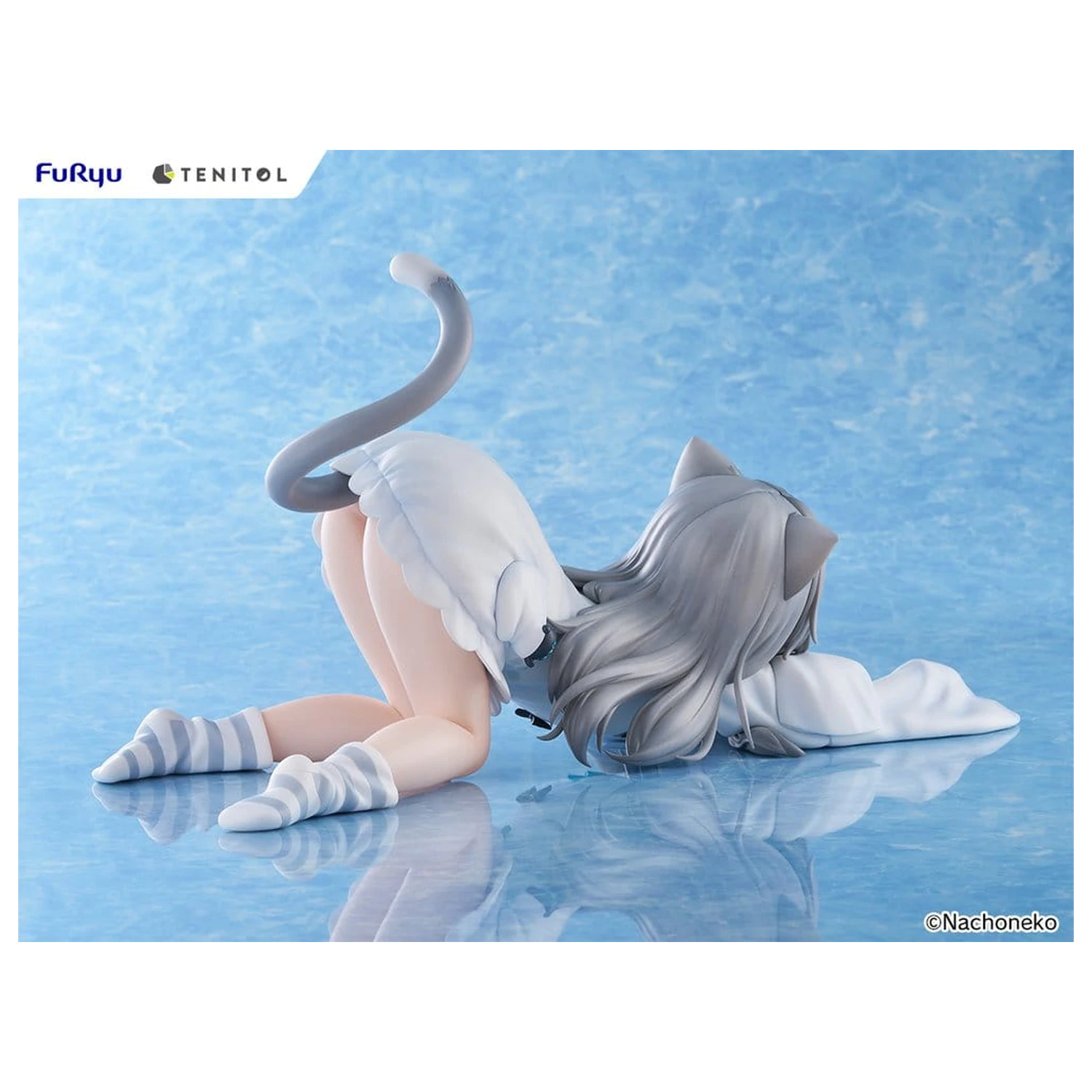 Virtual Youtuber Tenitol Big Noodle Stopper PVC figúrka Nachoneko 18 cm produktová fotografia