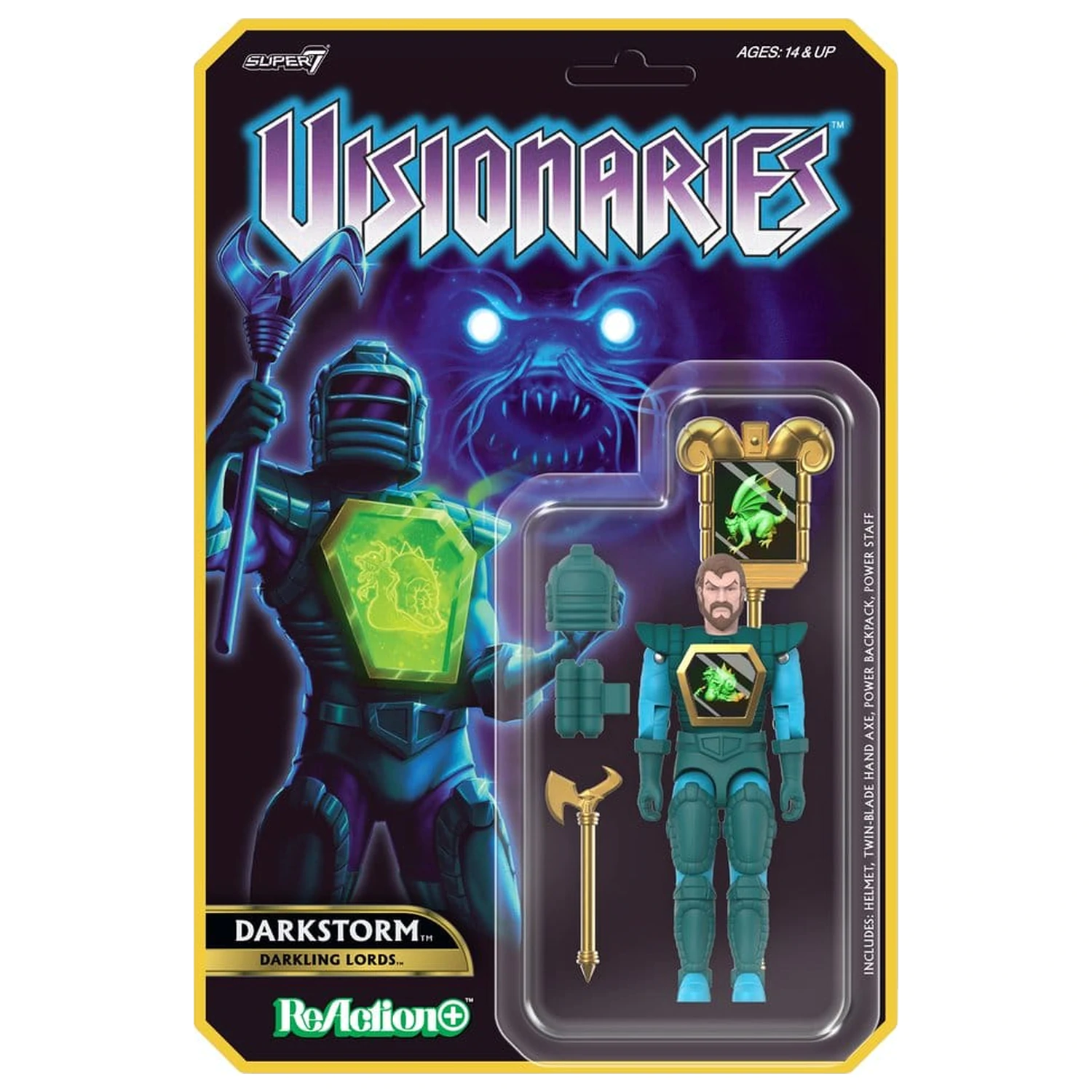 Visionaries ReAction+ Action Figure Wave 01 Darkstorm akčná figúrka produktová fotografia