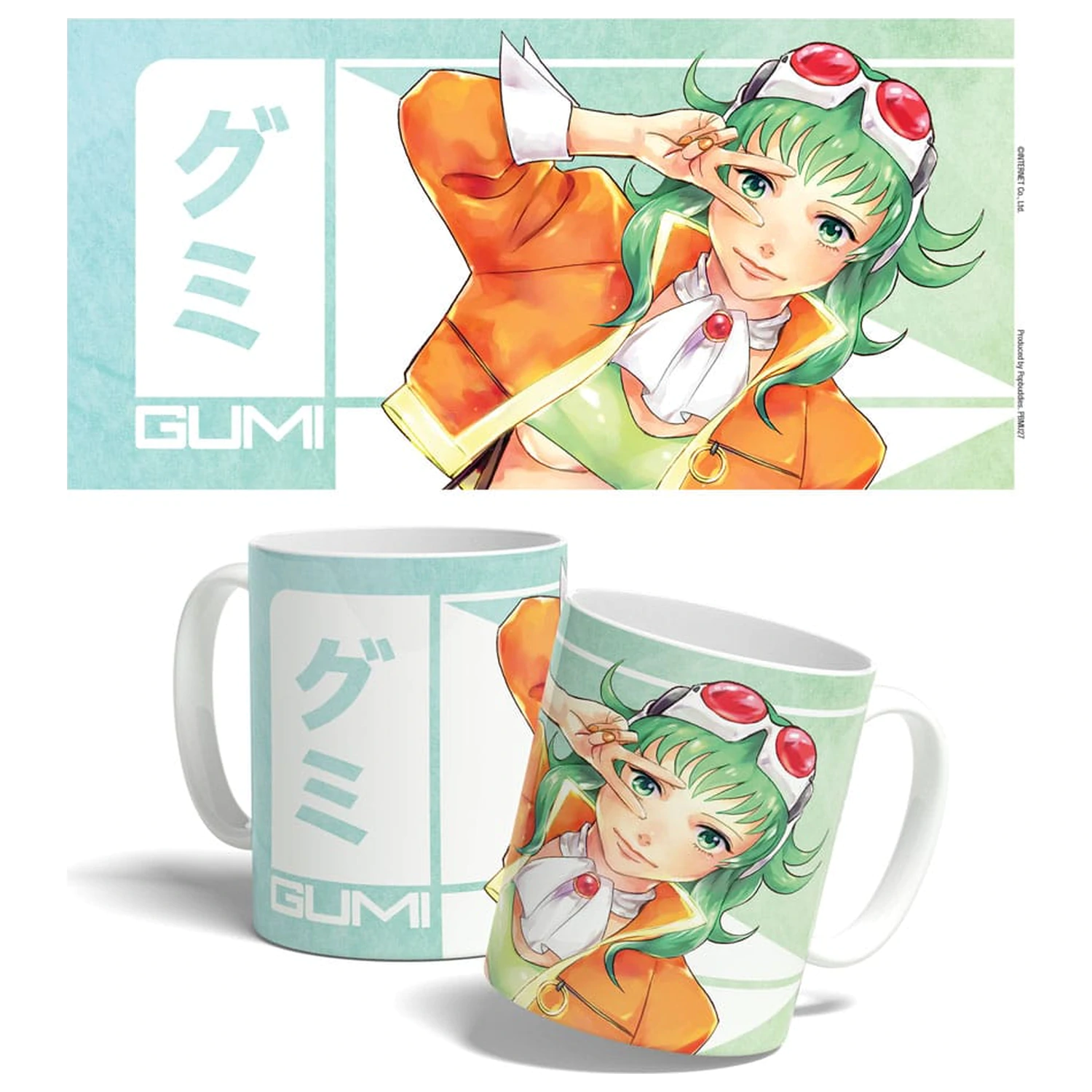 Vocaloid Megpoid Hrnček Gumi V3 Adult Ver. 325 ml produktová fotografia
