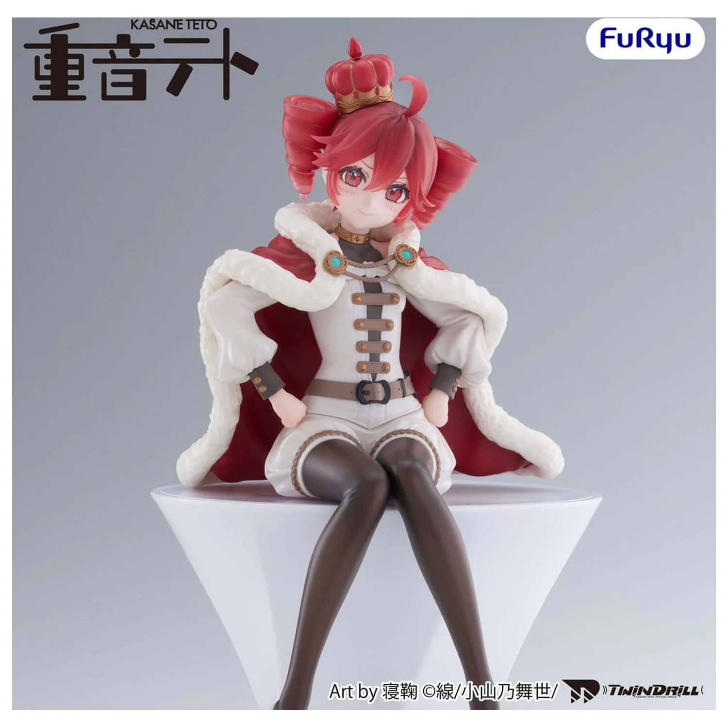 Vocaloid Noodle Stopper PVC Socha Kasane Teto King Ver. 15 cm produktová fotografia
