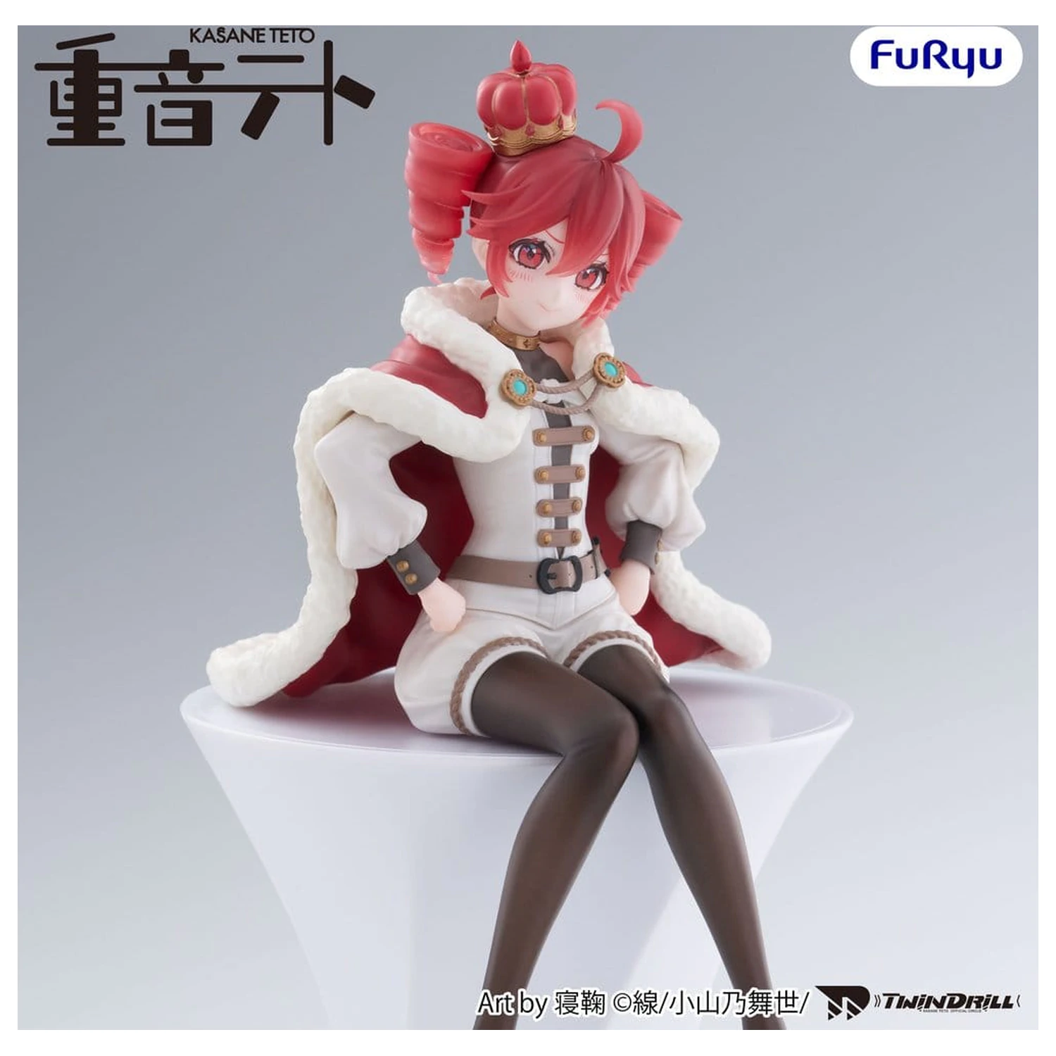 Vocaloid Noodle Stopper PVC Socha Kasane Teto King Ver. 15 cm produktová fotografia