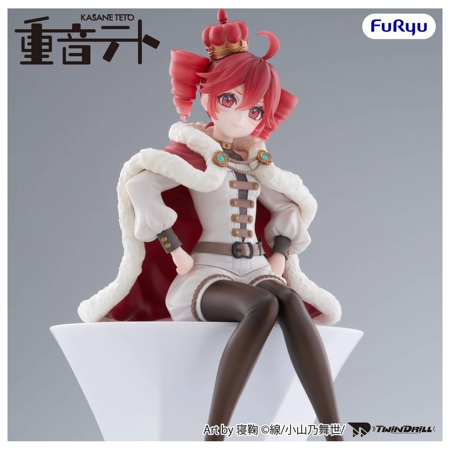 Vocaloid Noodle Stopper PVC Socha Kasane Teto King Ver. 15 cm produktová fotografia