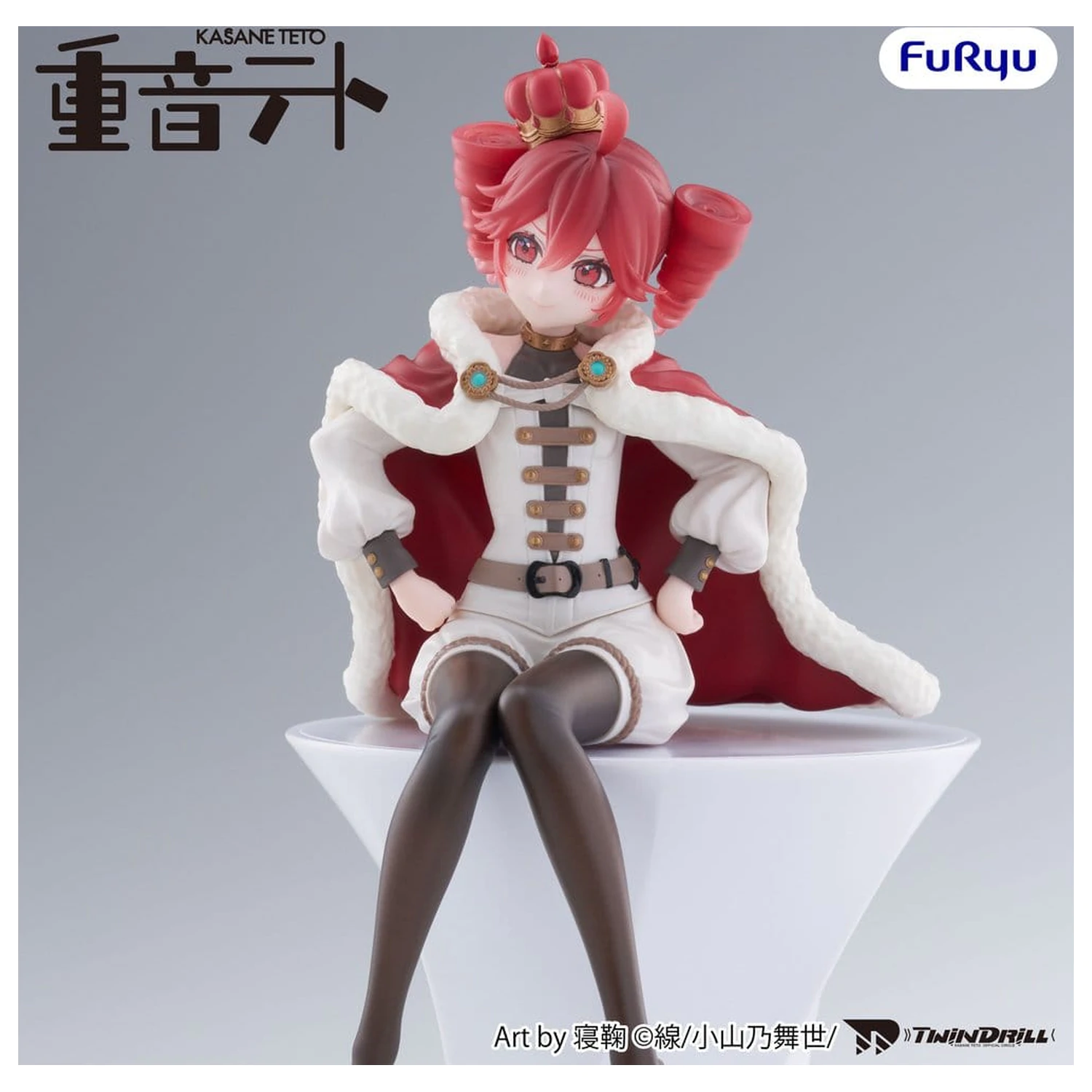 Vocaloid Noodle Stopper PVC Socha Kasane Teto King Ver. 15 cm produktová fotografia
