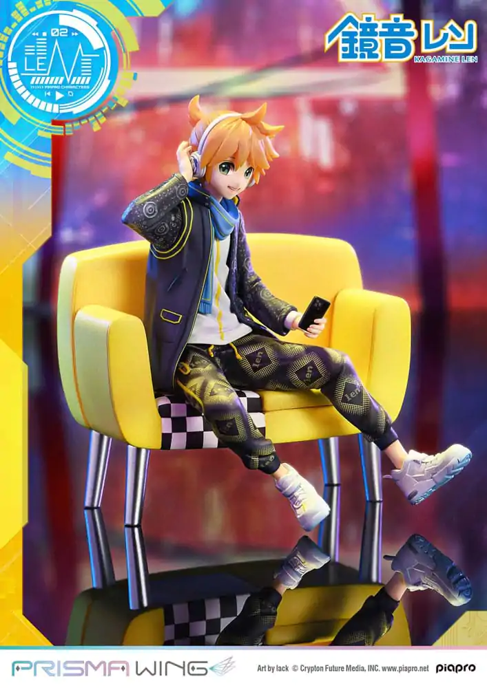 Vocaloid Piapro Characters Prisma Wing PVC socha 1/7 Kagamine Len (Art by lack) 18 cm produktová fotografia