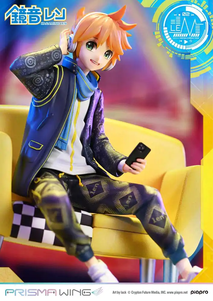 Vocaloid Piapro Characters Prisma Wing PVC socha 1/7 Kagamine Len (Art by lack) 18 cm produktová fotografia