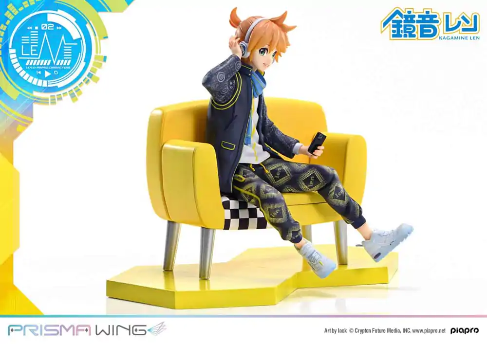 Vocaloid Piapro Characters Prisma Wing PVC socha 1/7 Kagamine Len (Art by lack) 18 cm produktová fotografia