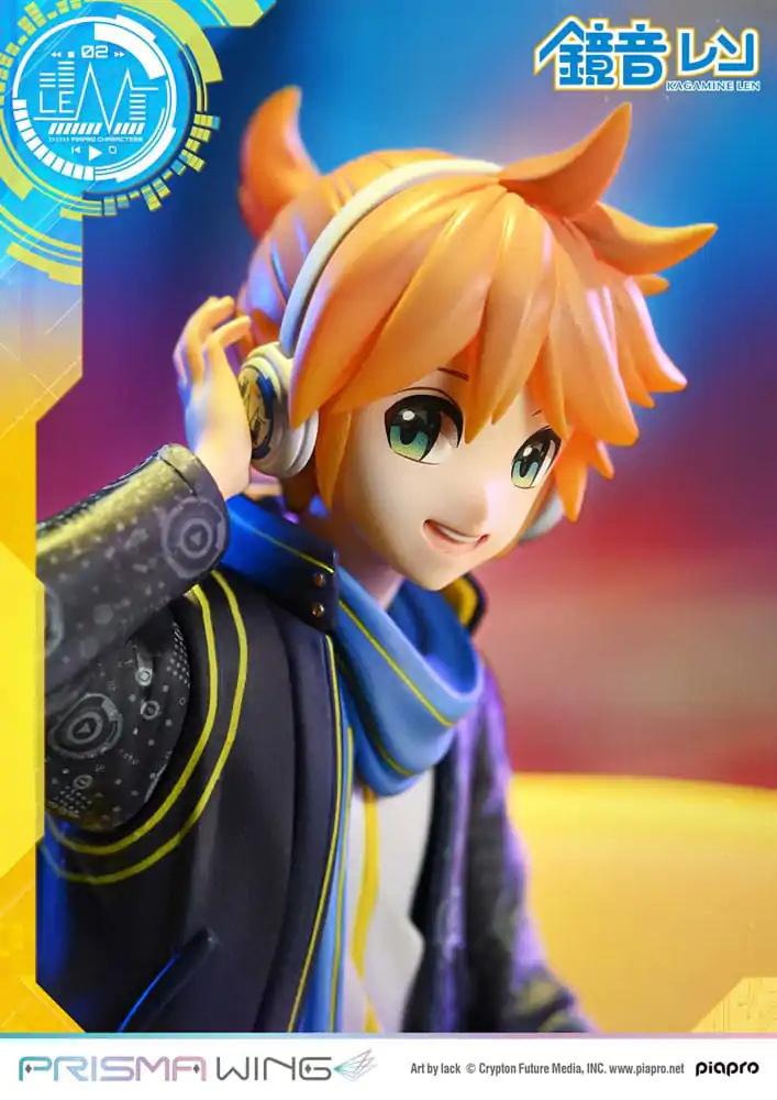 Vocaloid Piapro Characters Prisma Wing PVC socha 1/7 Kagamine Len (Art by lack) 18 cm produktová fotografia