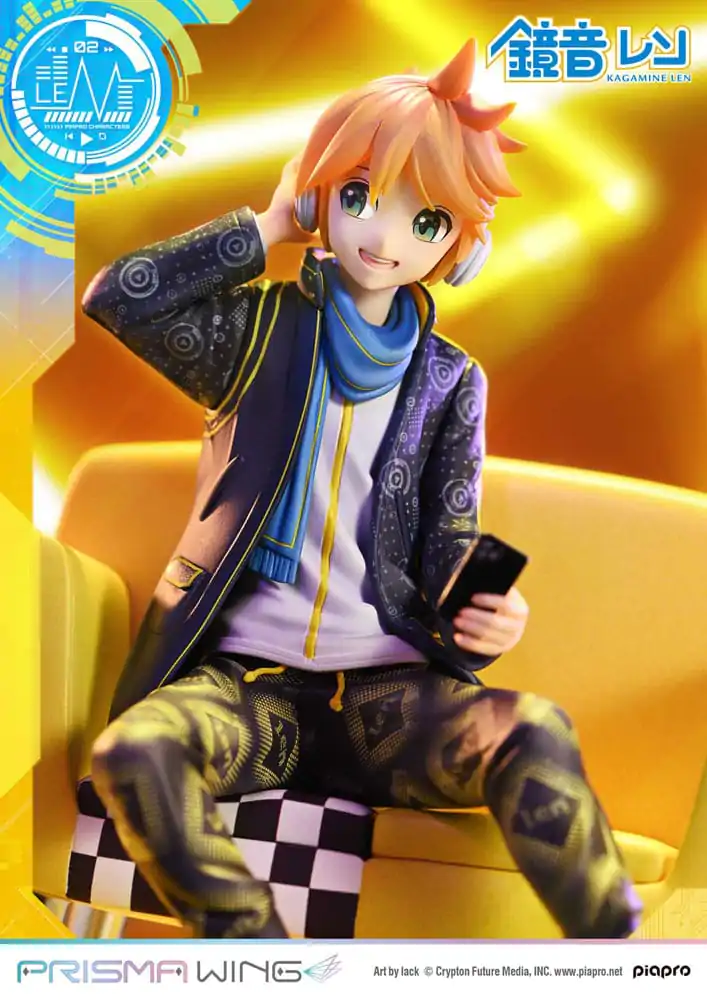 Vocaloid Piapro Characters Prisma Wing PVC socha 1/7 Kagamine Len (Art by lack) 18 cm produktová fotografia