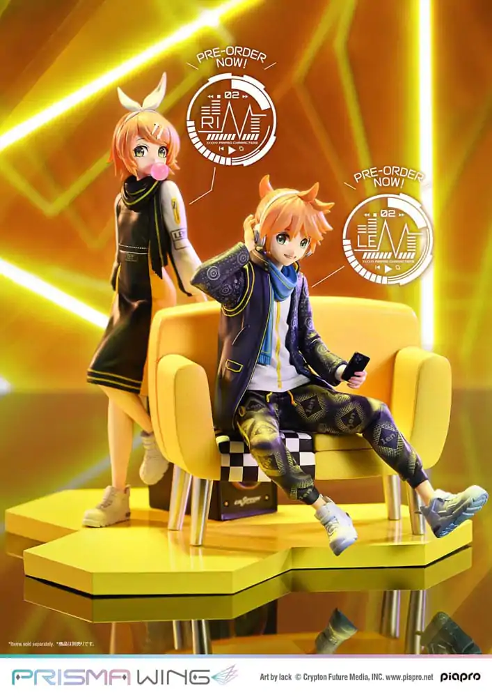 Vocaloid Piapro Characters Prisma Wing PVC socha 1/7 Kagamine Len (Art by lack) 18 cm produktová fotografia