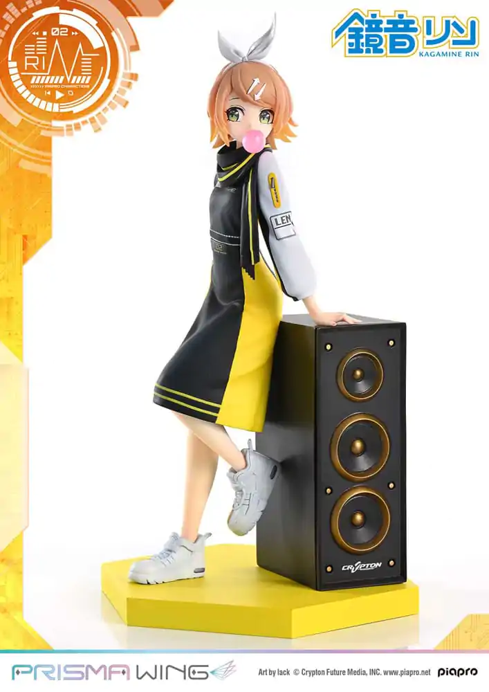 Vocaloid Piapro Characters Prisma Wing PVC Socha 1/7 Kagamine Rin (Art by lack) 21 cm produktová fotografia