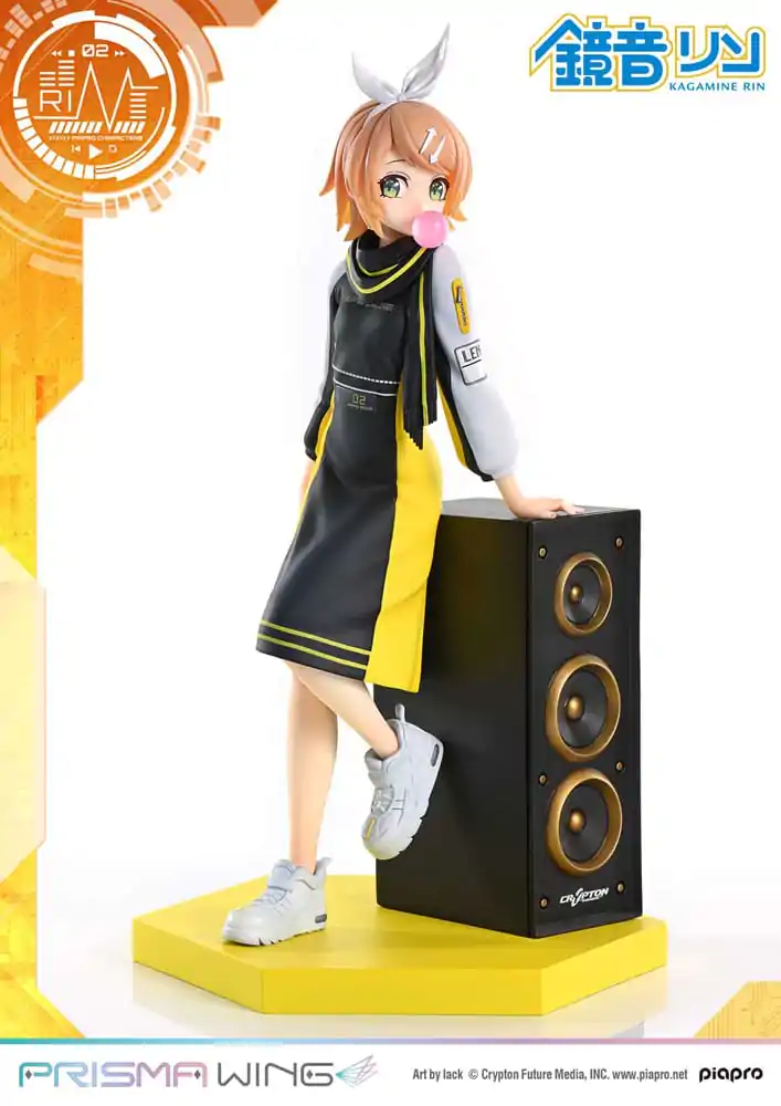 Vocaloid Piapro Characters Prisma Wing PVC Socha 1/7 Kagamine Rin (Art by lack) 21 cm produktová fotografia