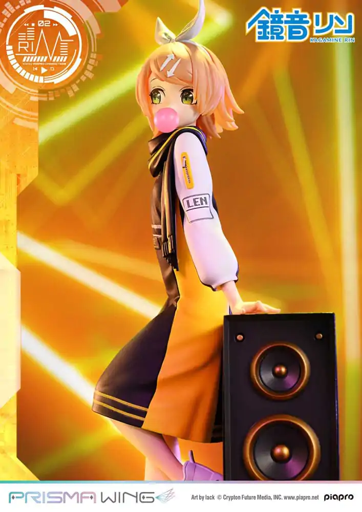 Vocaloid Piapro Characters Prisma Wing PVC Socha 1/7 Kagamine Rin (Art by lack) 21 cm produktová fotografia