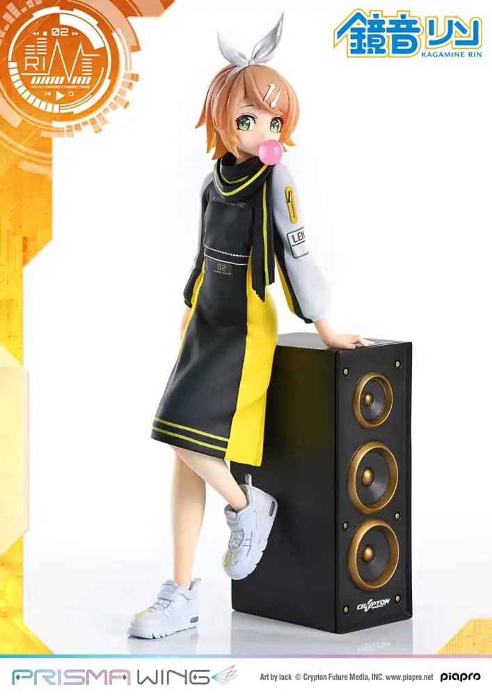 Vocaloid Piapro Characters Prisma Wing PVC Socha 1/7 Kagamine Rin (Art by lack) 21 cm produktová fotografia