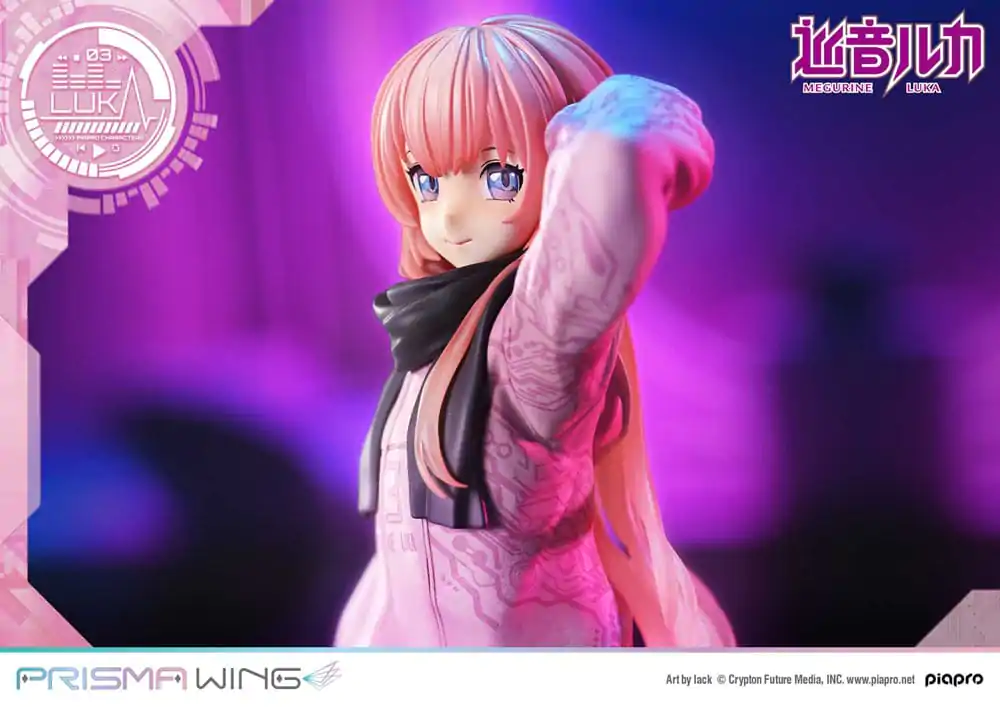 Vocaloid Piapro Characters Prisma Wing PVC Socha 1/7 Megurine Luka (Art by lack) 23 cm produktová fotografia