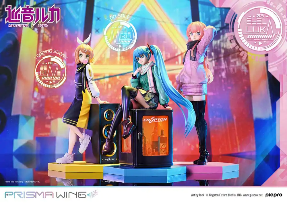 Vocaloid Piapro Characters Prisma Wing PVC Socha 1/7 Megurine Luka (Art by lack) 23 cm produktová fotografia