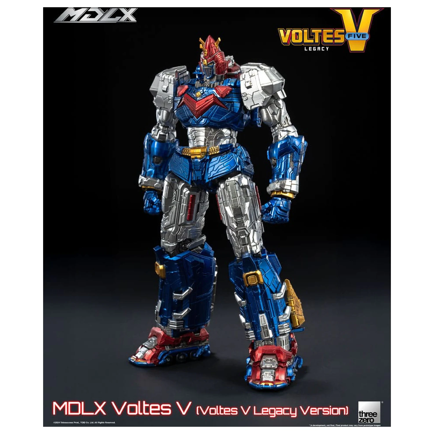 Akčná figúrka Voltes V MDLX Cliffjumper (Verzia Voltes V Legacy) 15 cm produktová fotografia