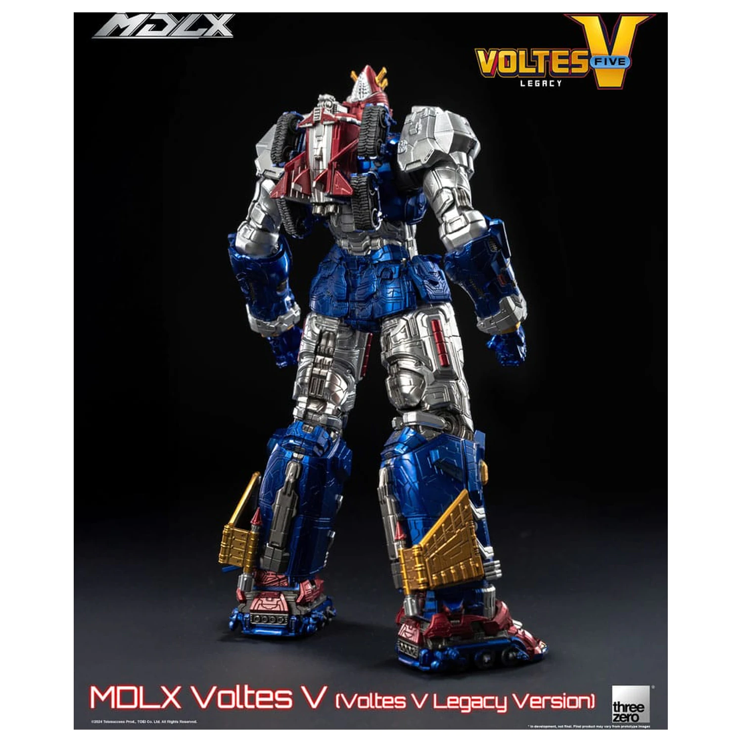 Akčná figúrka Voltes V MDLX Cliffjumper (Verzia Voltes V Legacy) 15 cm produktová fotografia