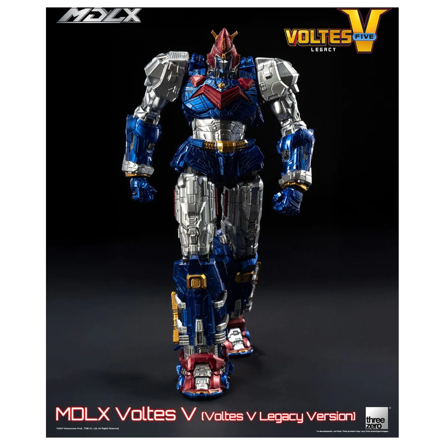 Akčná figúrka Voltes V MDLX Cliffjumper (Verzia Voltes V Legacy) 15 cm produktová fotografia