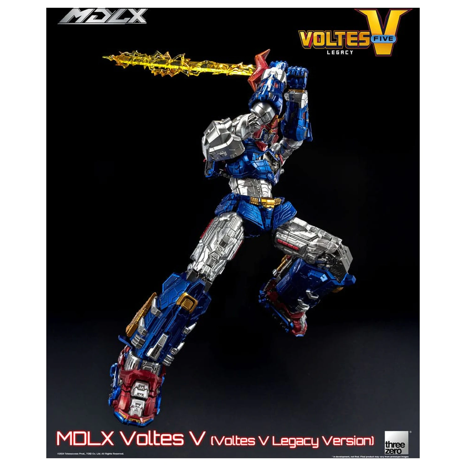 Akčná figúrka Voltes V MDLX Cliffjumper (Verzia Voltes V Legacy) 15 cm produktová fotografia
