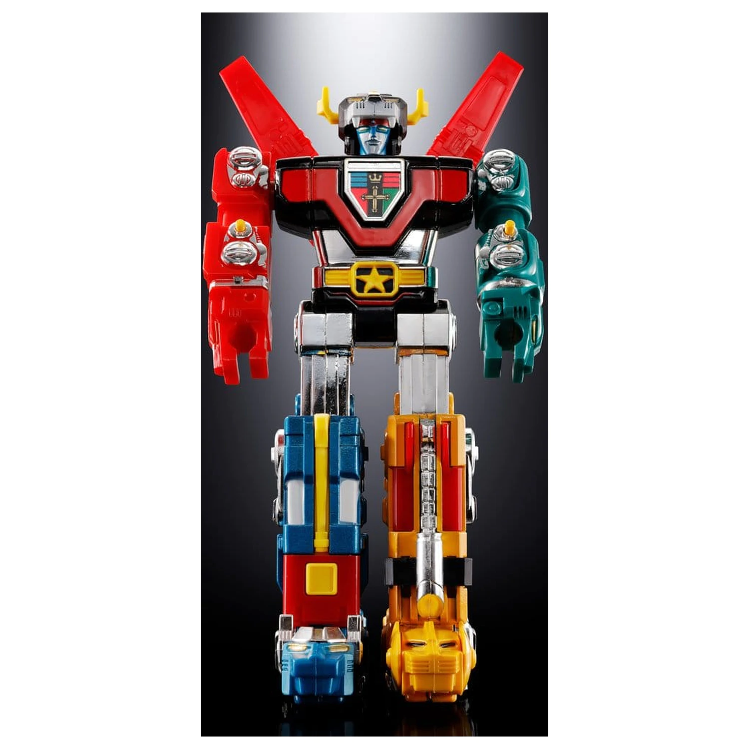 Voltron Chogokin akčná figúrka 15 cm produktová fotografia