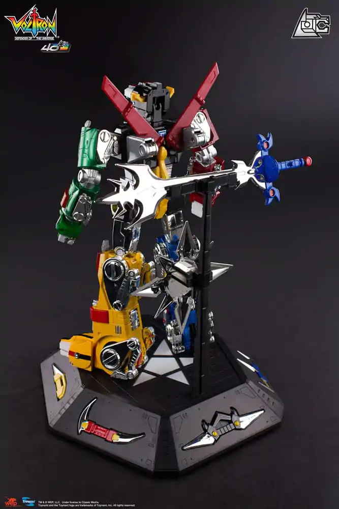 Voltron akčná figúrka ajándékcsomag 40. évfordulós gyűjtői kiadás 27 cm termékfotó