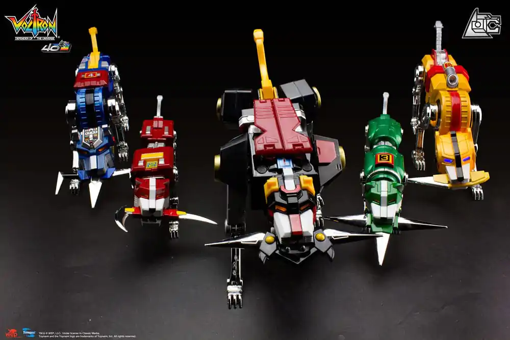 Voltron akčná figúrka ajándékcsomag 40. évfordulós gyűjtői kiadás 27 cm termékfotó