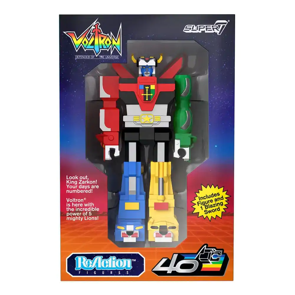 Voltron ReAction akčná figúrka Voltron Vintage Package 10 cm produktová fotografia