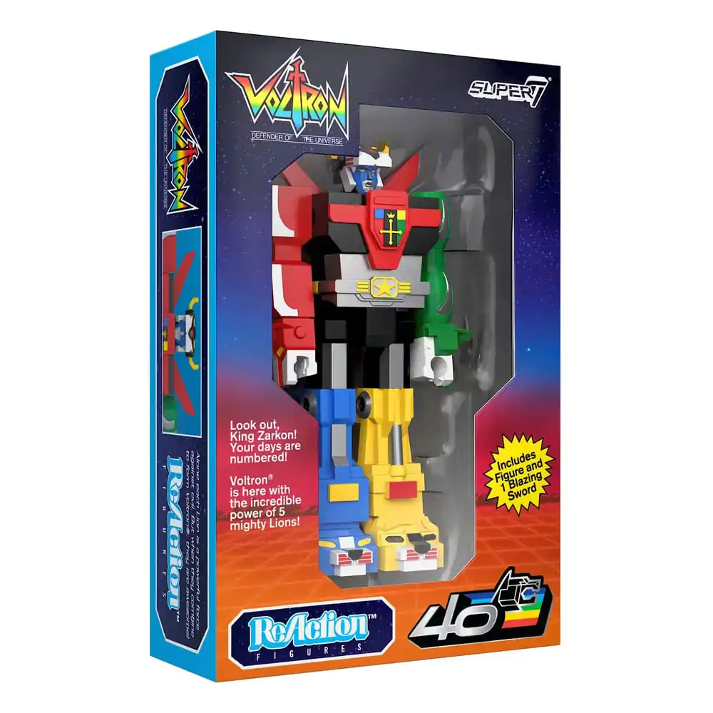 Voltron ReAction akčná figúrka Voltron Vintage Package 10 cm produktová fotografia