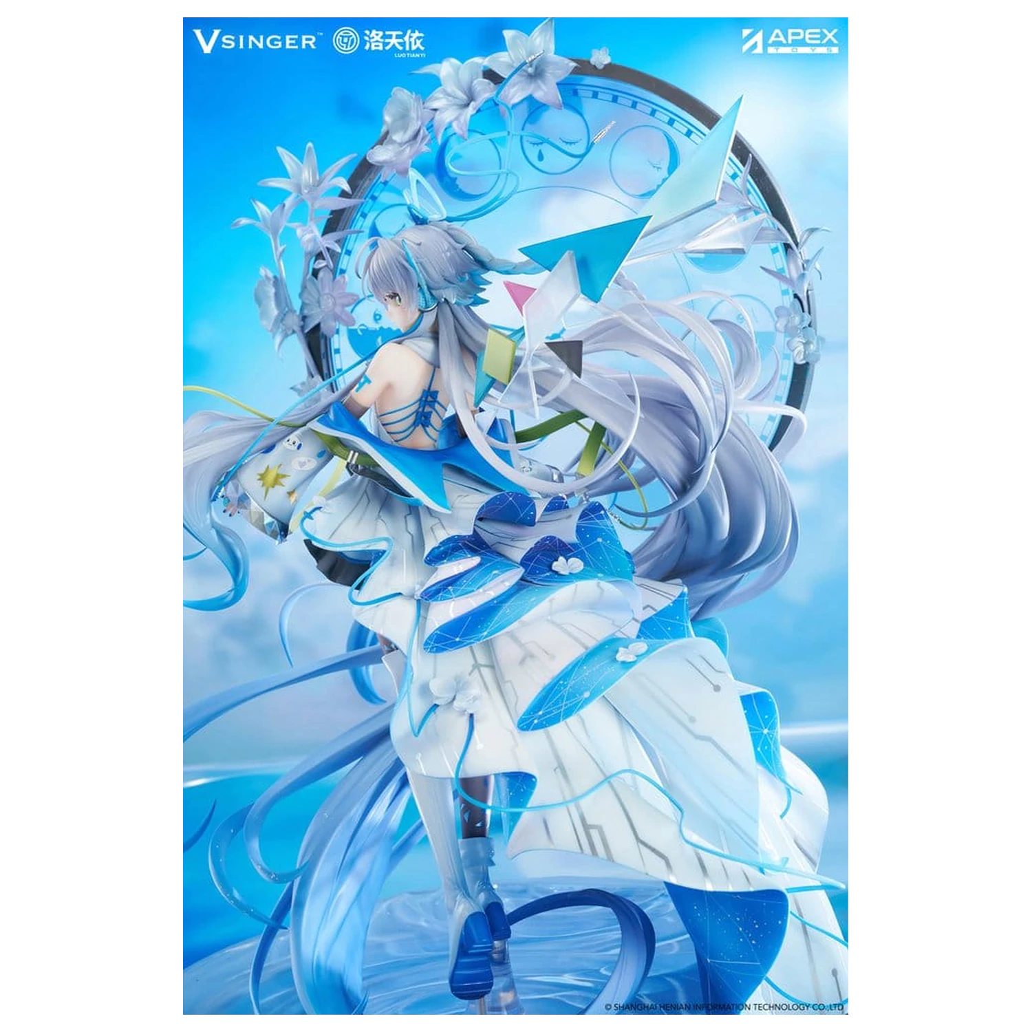 Vsinger PVC socha 1/7 Luo Tianyi 12th Anniversary Ver. 34 cm produktová fotografia