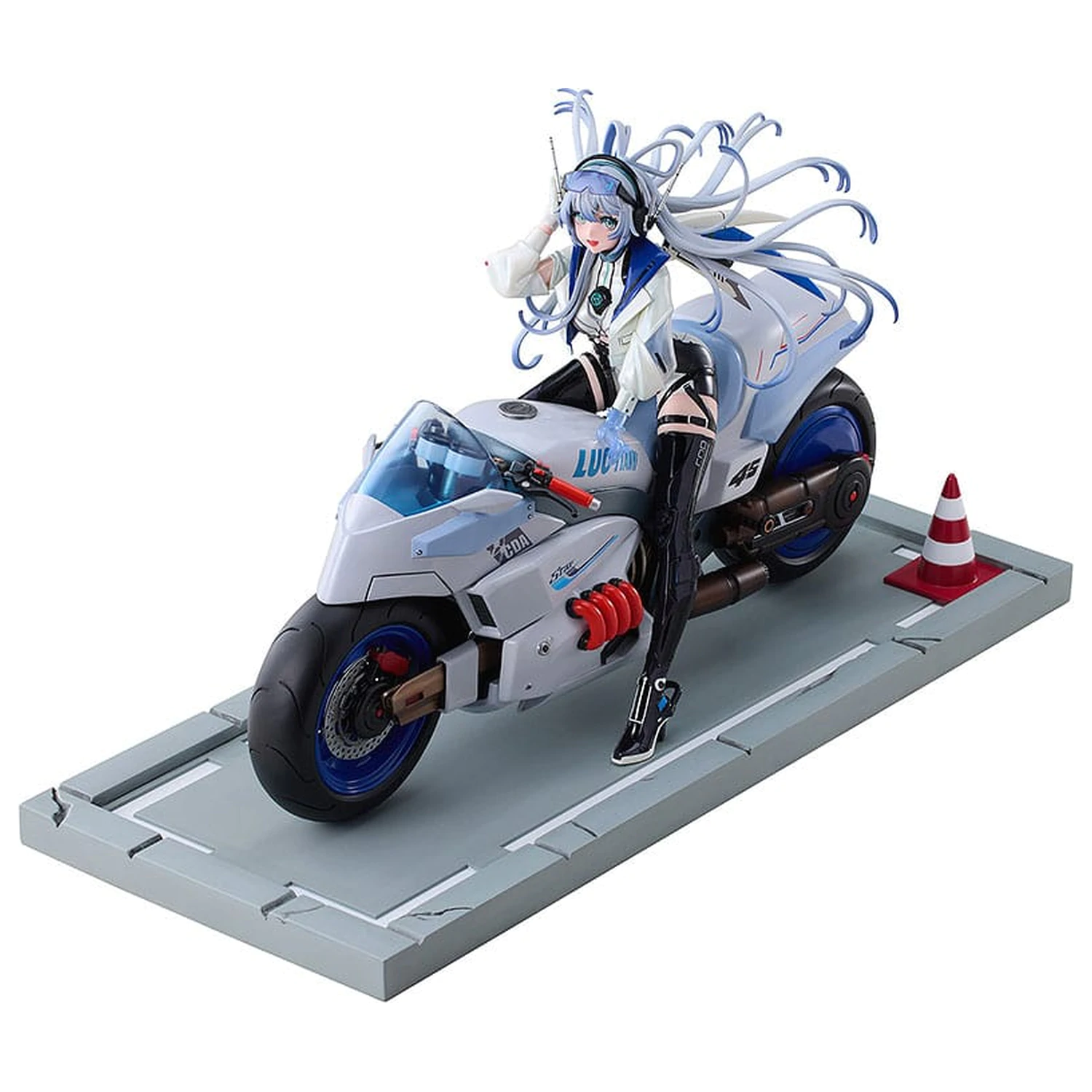 Vsinger PVC socha 1/7 Vsinger Luo Tianyi Retro-Future Storm Driver Ver. 23 cm produktová fotografia