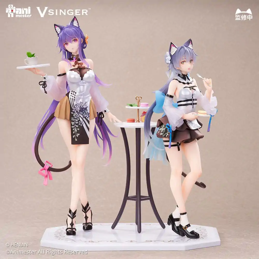 VSinger Luo Tianyi & Mo Qingxian Socha 1/7 2-balenie Luo Tianyi & Mo Qingxian Tea Time Melody Ver. produktová fotografia
