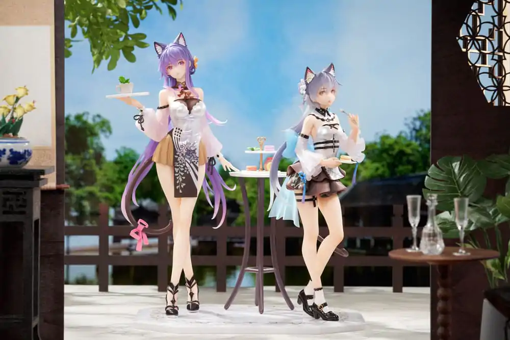 VSinger Luo Tianyi & Mo Qingxian Socha 1/7 2-balenie Luo Tianyi & Mo Qingxian Tea Time Melody Ver. produktová fotografia