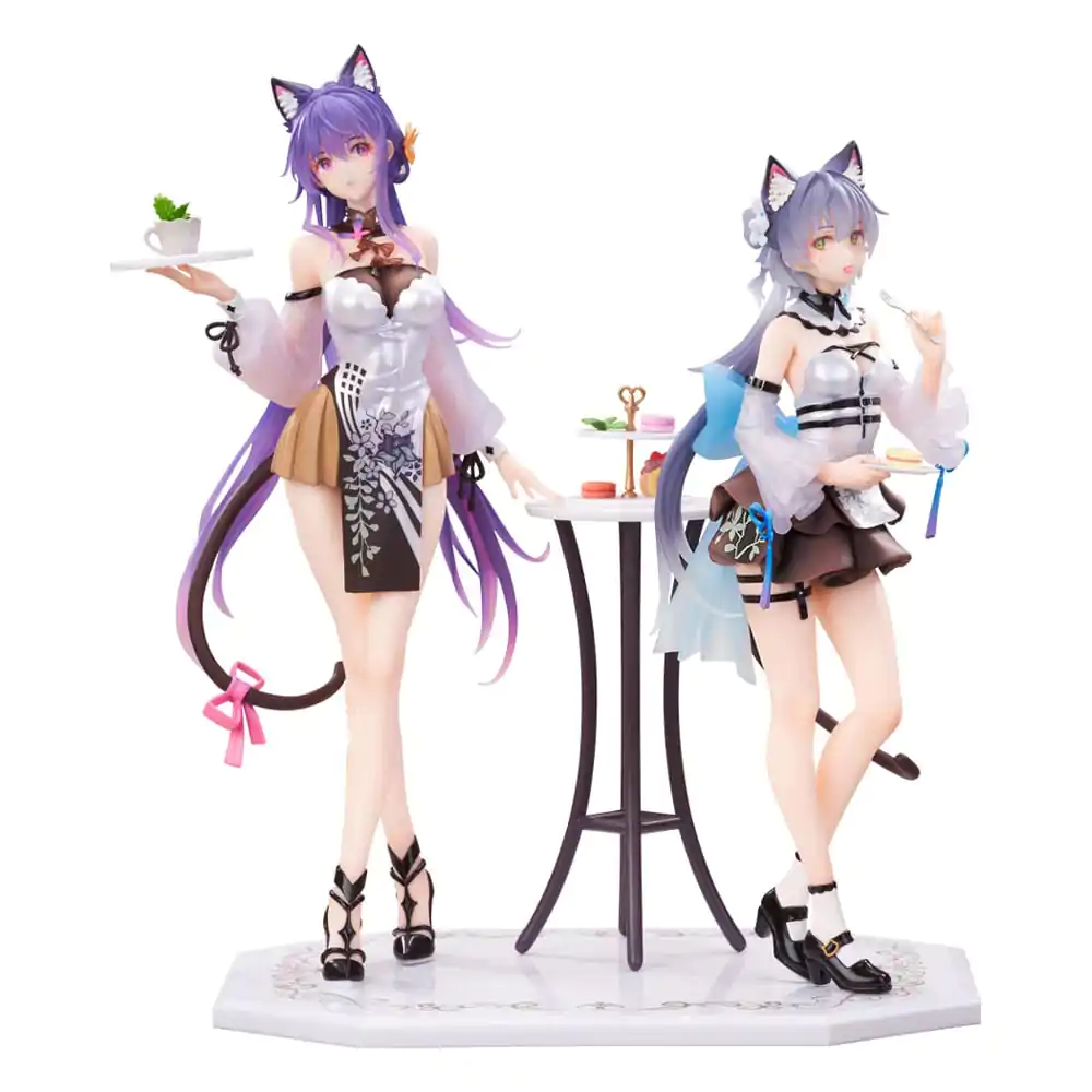VSinger Luo Tianyi & Mo Qingxian Socha 1/7 2-balenie Luo Tianyi & Mo Qingxian Tea Time Melody Ver. produktová fotografia