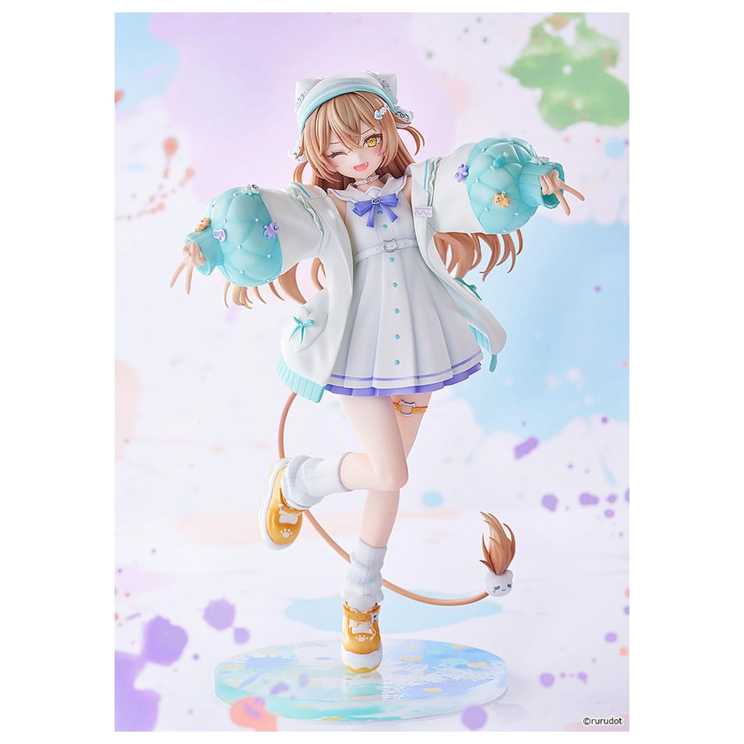 VTuber PVC Socha 1/7 Rurudo Lion Pastel Oniku Ver. 25 cm produktová fotografia