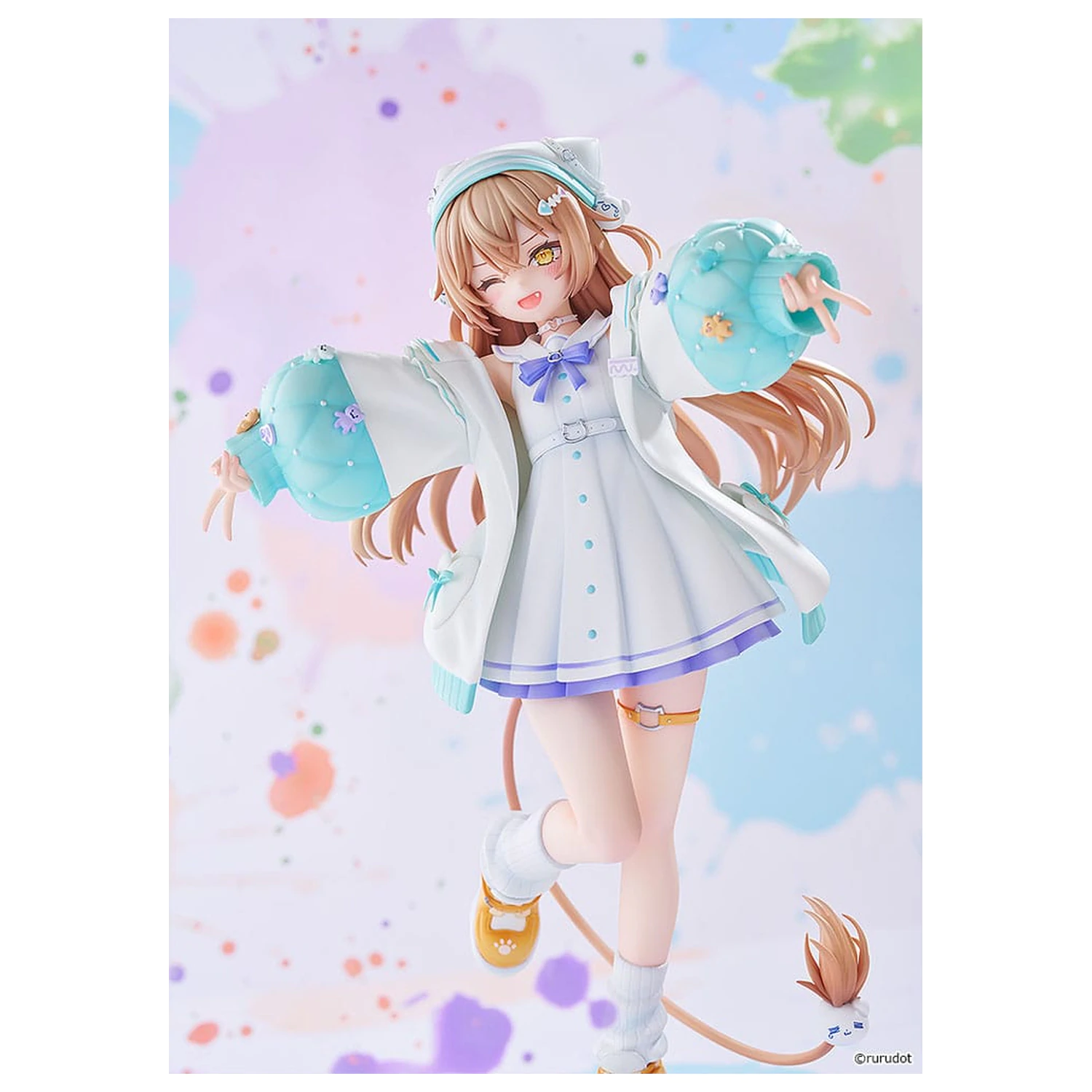 VTuber PVC Socha 1/7 Rurudo Lion Pastel Oniku Ver. 25 cm produktová fotografia