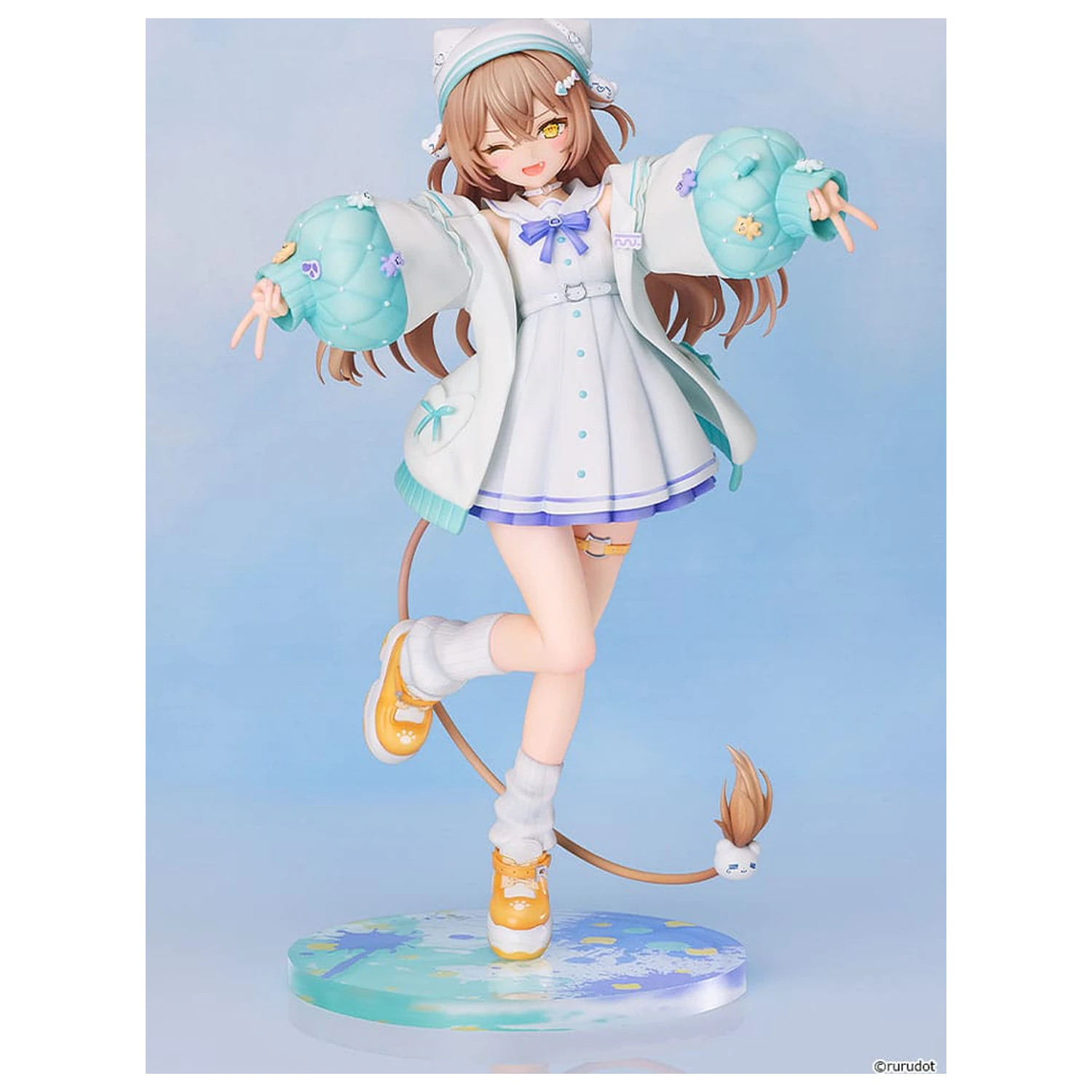 VTuber PVC Socha 1/7 Rurudo Lion Pastel Oniku Ver. 25 cm produktová fotografia