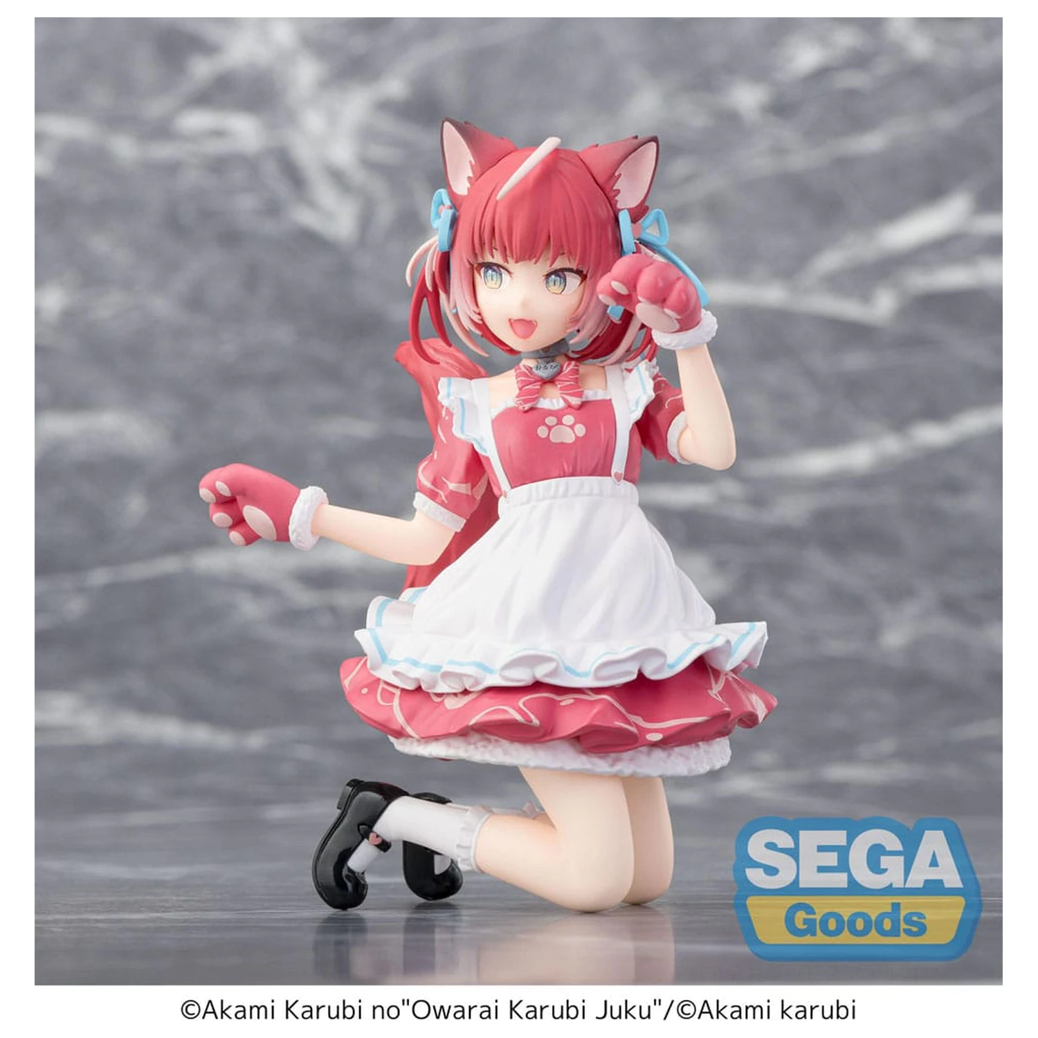 VTuber PM Perching PVC socha Akami Karubi 14 cm produktová fotografia