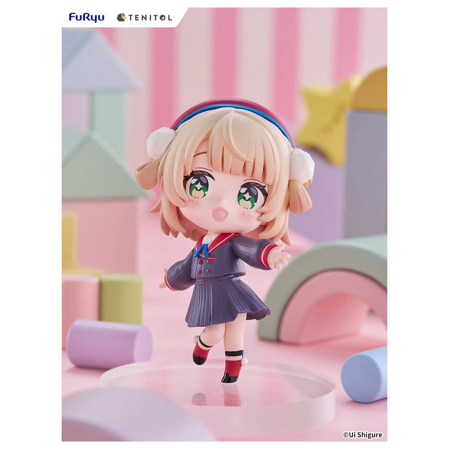 VTuber Tenitol PVC figúrka Shigure Ui [mini] 10 cm produktová fotografia