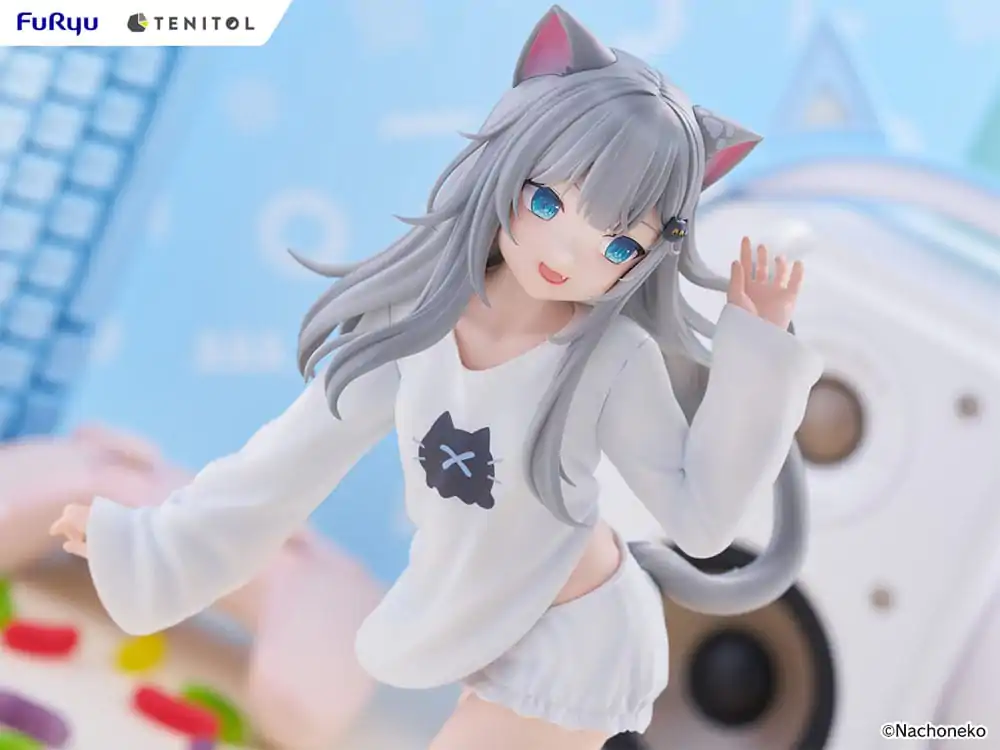 VTuber Tenitol Vysoká PVC Socha Nachoneko 30 cm produktová fotografia