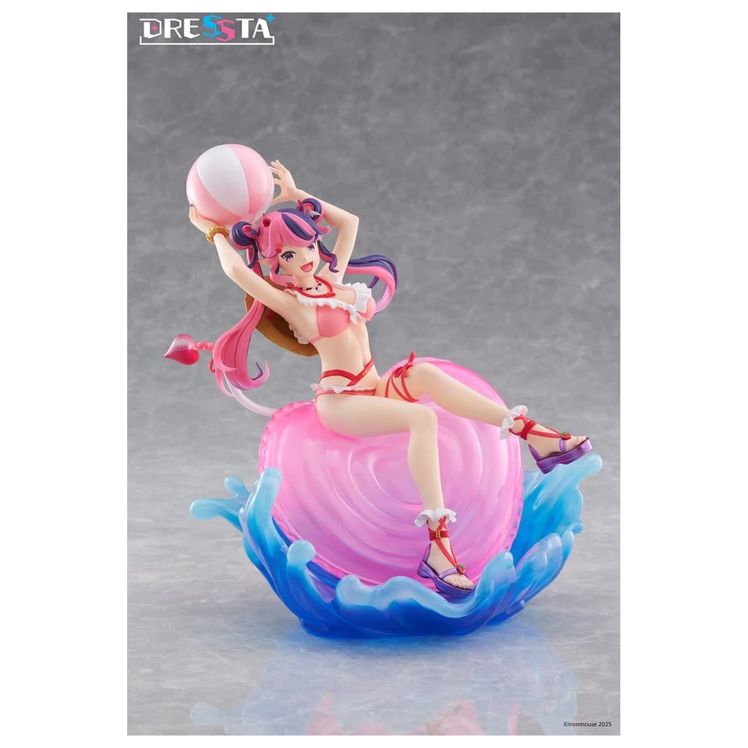 VTuber Dressta PVC socha Ironmouse 20 cm produktová fotografia
