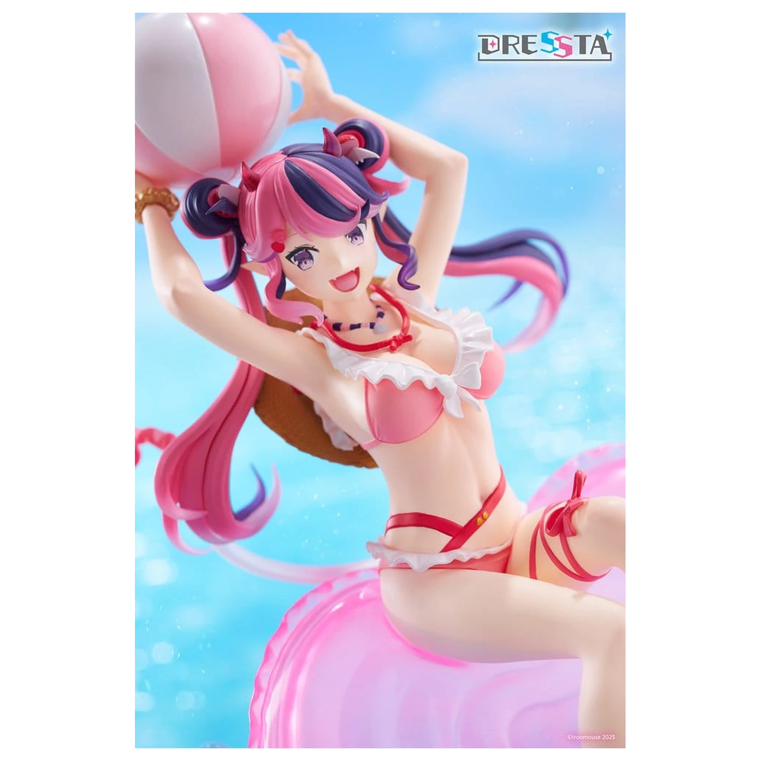 VTuber Dressta PVC socha Ironmouse 20 cm produktová fotografia
