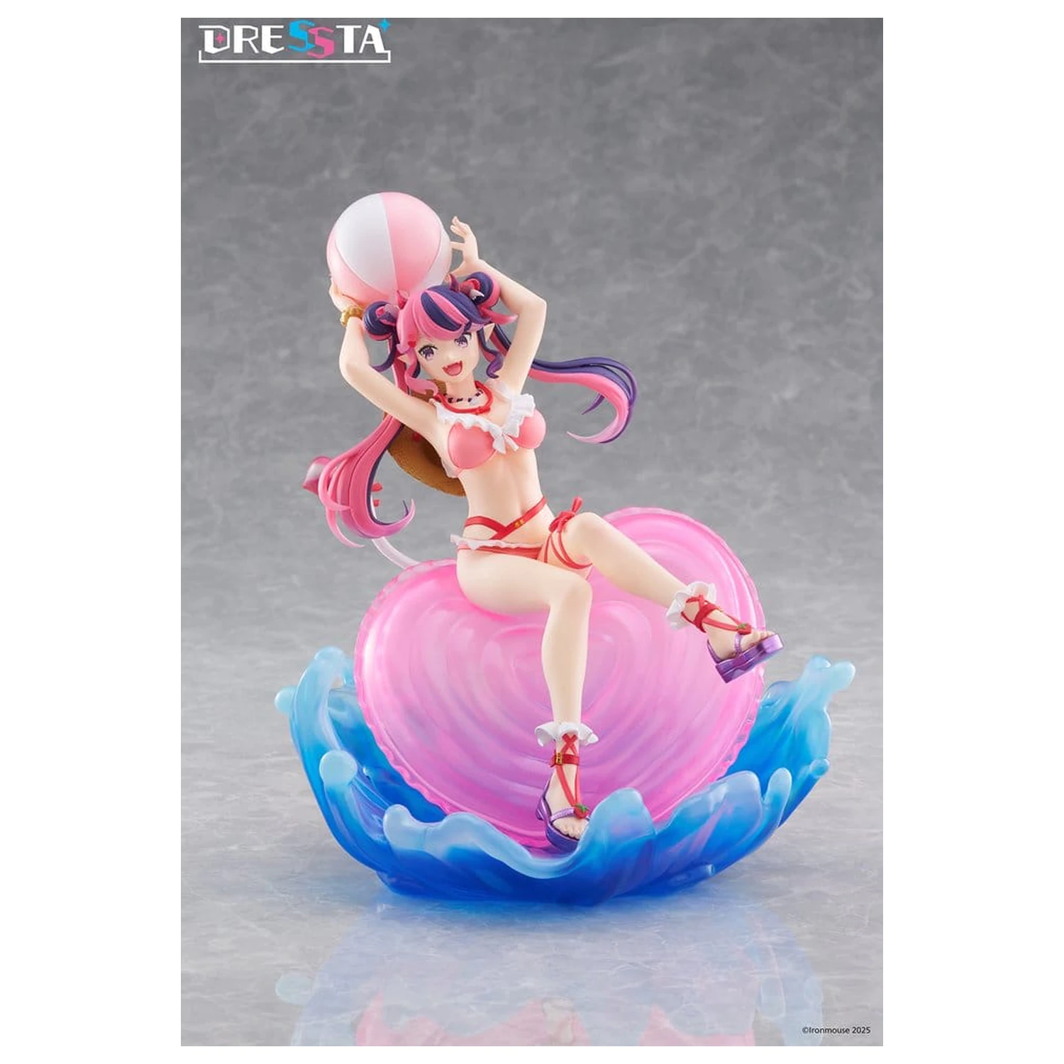 VTuber Dressta PVC socha Ironmouse 20 cm produktová fotografia