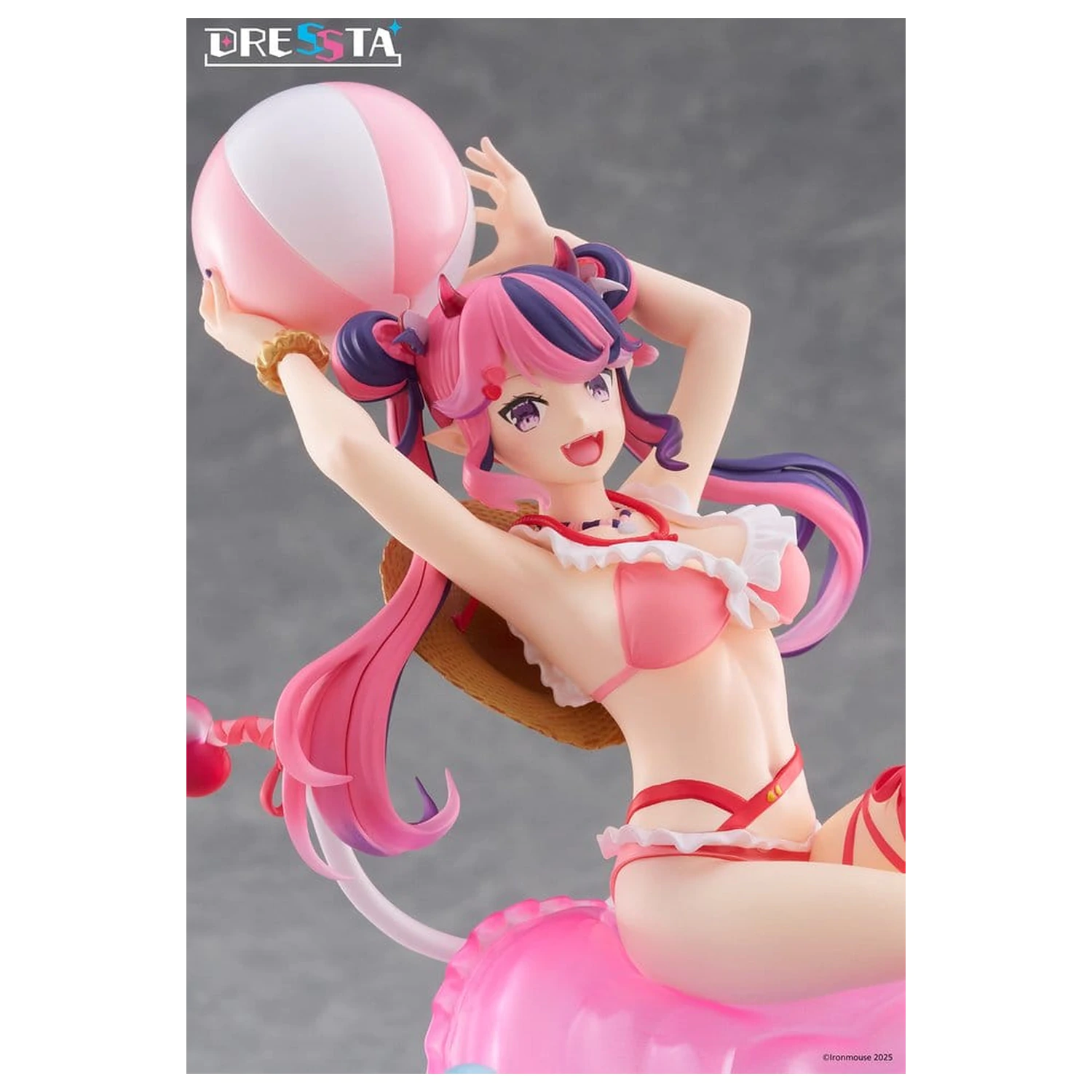 VTuber Dressta PVC socha Ironmouse 20 cm produktová fotografia