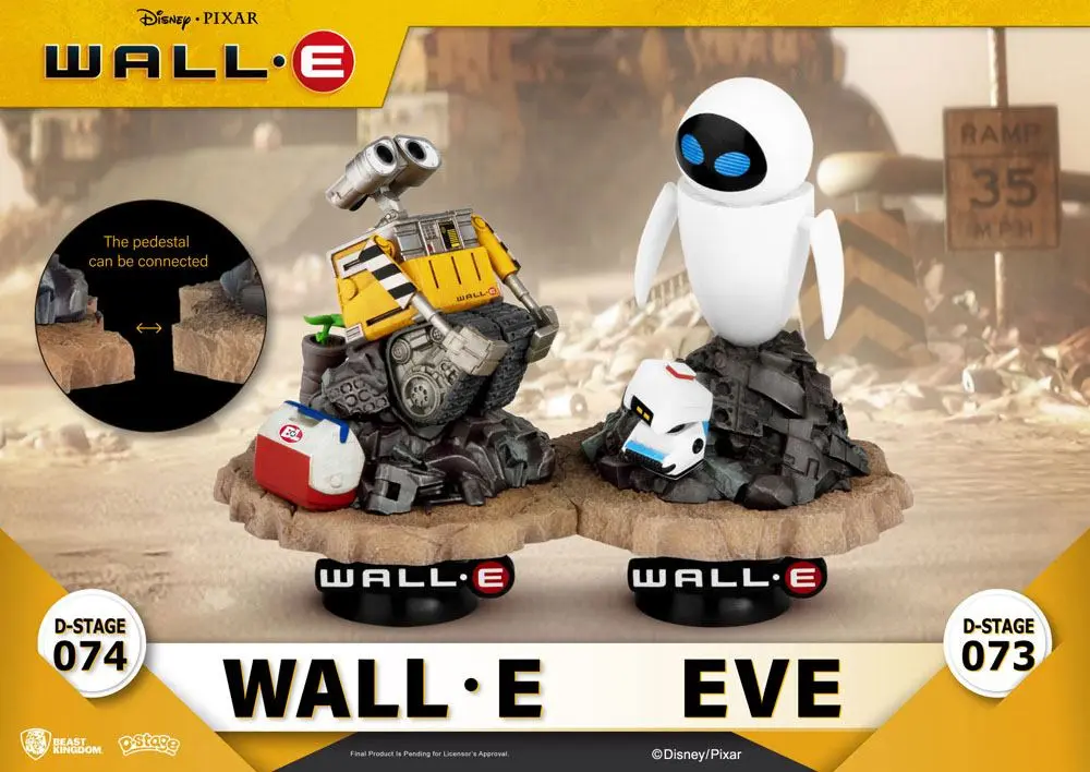 Wall-E D-Stage PVC Dioráma Wall-E 14 cm produktová fotografia