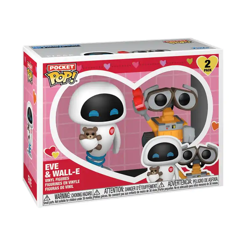 Wall-E Pocket Funko POP! vinylová figúrka 2-balenie Valentín 4 cm produktová fotografia