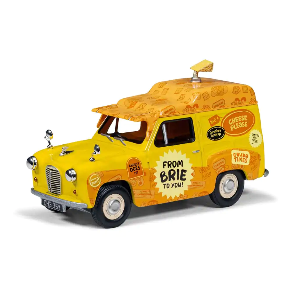 Wallace & Gromit Die Cast Model 1/43 Austin A35 Van – Cheese Please! Delivery Dodávka produktová fotografia