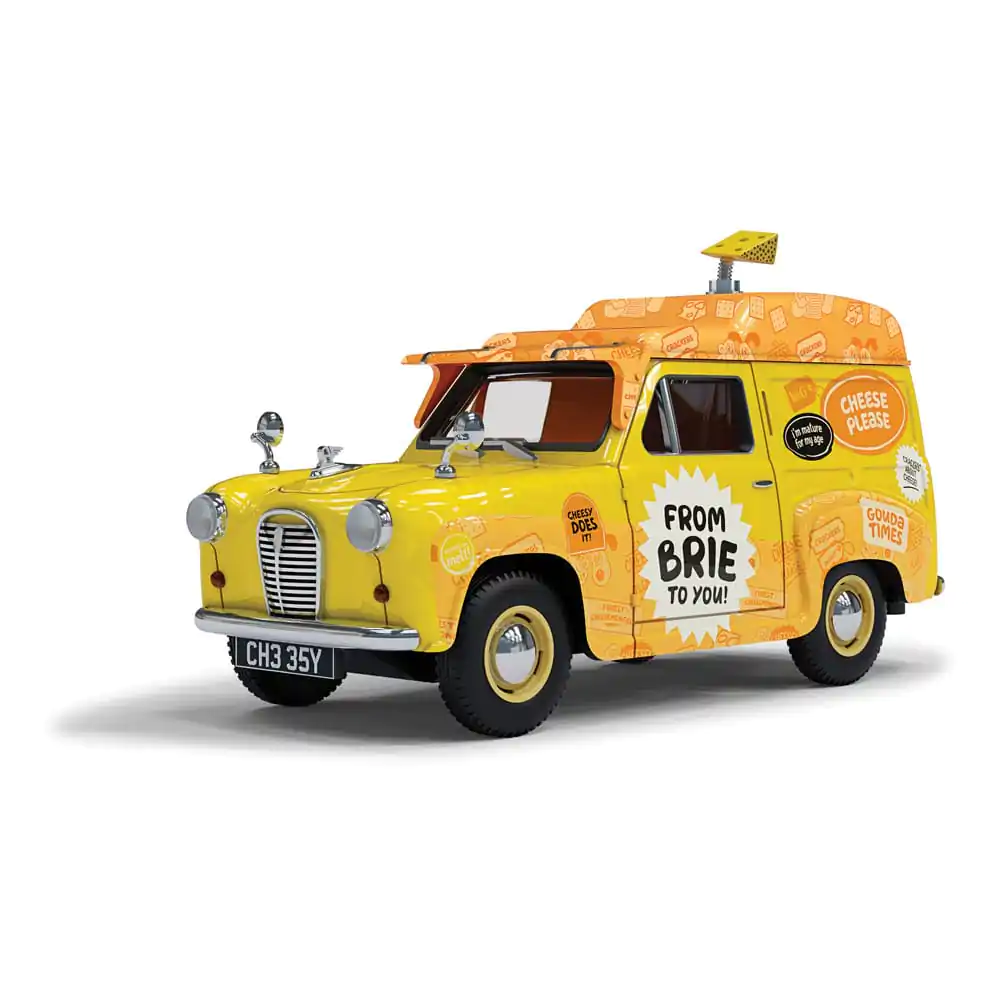 Wallace & Gromit Die Cast Model 1/43 Austin A35 Van – Cheese Please! Delivery Dodávka produktová fotografia