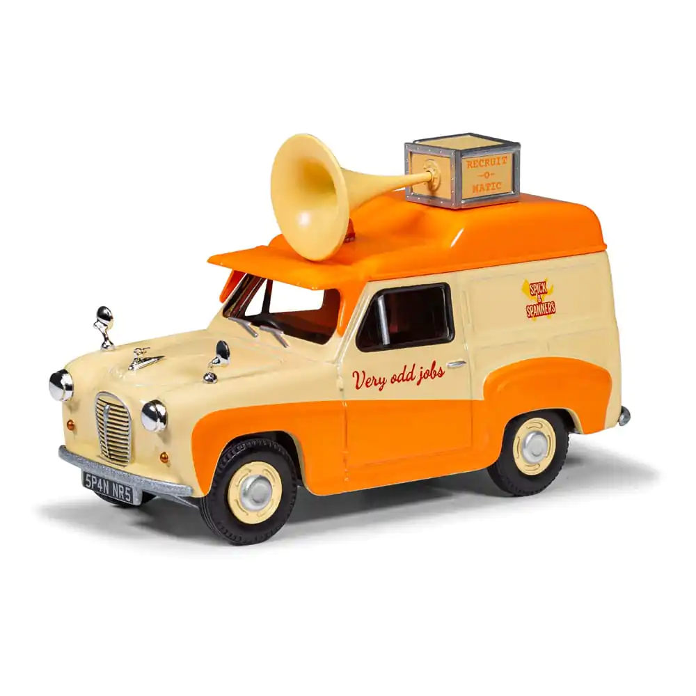 Wallace & Gromit Die Cast Model 1/43 Austin A35 Van Collection - Cheese Please!, Top Bun, Spick & Spanmobile produktová fotografia